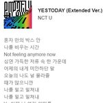 [NCT] 새벽이라 말해보는데 태용이 작사한 가사들
