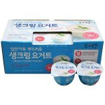 얘들아 생크림 요<b>거트</b> 이거 먹어본 사람 이씀?