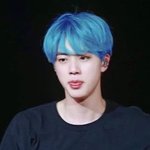 방탄 진 <b>파란</b>머리