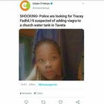 현재 <b>케냐</b>에서 지명수배 떨어진 여성...JPG