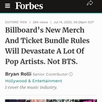 [모두드루와] 빌보드 이제 번들은 차트<b>반영</b>에서 제외시킨대