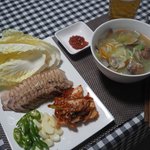 [자취요리] 자취요리. 처음으로 겉절이를 해보고 그에 곁들일 요리들을...