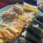 할무니가 김밥 싸줬떠