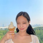 블랙핑크 멤버들 아이스크림 셀카