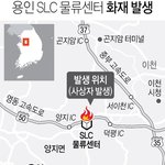 용인 <b>물류</b>센터 화재 참사 현재 5명 사망