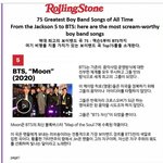 [방탄소년단] 김석진 2020  베스트 보이<b>밴드</b> 송5위  축하해
