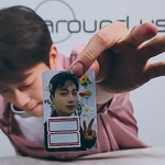 [모두드루와] 앨범포카에 견출지 붙히는 아이돌