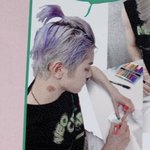 [NCT] 태용이 이날 <b>타투</b>스티커 자랑하는거 귀여웠는뎅