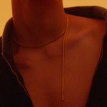 백현 <b>쇄골</b>때문에 목걸이 꺾이는거