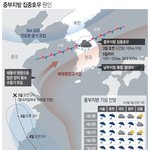 '극과극' 날씨…중부 시간당 최대 100mm 비 예상·남부 후텁지근