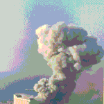 레바논 화약공장 폭발.<b>gif</b>