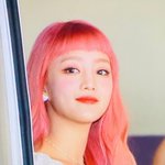 와 <b>민니</b> 머리색 핑크 미쳤다