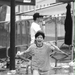 디오 놀리고 도망가는 <b>찬열</b>