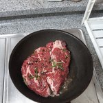 [이것좀봐줘] 채끝살 사서 스테이크 구워먹었당