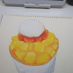 아니 나 <b>오일</b>파스텔로 그림 그렸는데