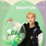 [뉴이스트] #HAPPY_MINHYUN_<b>DAY</b> 브야들 자니☺