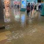 현재 서울지하철1호선 양주역 <b>침수</b> 실검1위