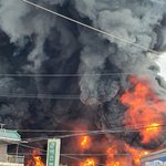 <b>윤활유</b> 첨가제 보관 창고서 화재…인근으로 번져 대응2단계 발령