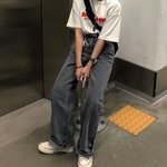 [댓글부탁해] <b>흑</b>청바지랑 크림진 와이드 입은사람 보면