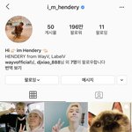 [NCT] 나 <b>헨드리</b>인스타 너무내취향 ㅋㅋㅋ