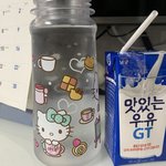 애들아 이 키티<b>물병</b> 몇ml 같아