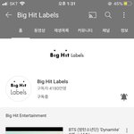 [방탄소년단] 방탄 Dynamite <b>최단</b>기간 1억뷰