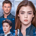 <b>세훈</b>이랑 크리스 햄스워스 얼굴 합침