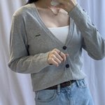 빈티지 가디건 살말 추반 좀