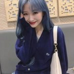 러블리즈 수정이 <b>파랑</b>머리 VS 주황머리