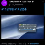 [<b>TXT</b>모아] 0829 태현 연준짹
