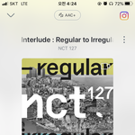 [NCT] 이레귤러 버전 인털류드 들었는데