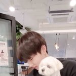 남친이랑 <b>애견</b>카페 왔어~~