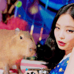 카피<b>바라</b>한테 진심인 블핑 제니