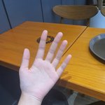 [드루와] 와 나 손바닥 조카 <b>분홍</b>분홍하게 나옴