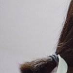 [댓글부탁해] 카페 알바중인데 끈없어서 마스크로 머리 <b>묶음</b>