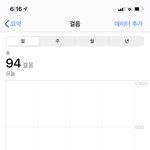 나 오늘 걸음 <b>횟수</b> 에바임