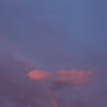 헐 애들아 오늘 <b>노을</b>+무지개 개존예다..