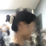 똥머리 다시 해봄 빨리와바