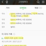 그리워하다 지금 몇위인지 앎?