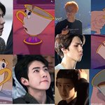 [EXO] 아까 판에서 <b>주운</b> 사진인데