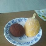 [19] 디저트 일기: 아이스망고와 <b>티라미수</b>떡