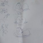 [19] 옛날에 그린 <b>짱구</b> 만화 찾았는데...