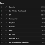 [댓글부탁해] 방탄소년단 의 전 세계 인기 곡