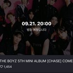 [더보이즈] 브이앱 쇼케 21일 오후 8시