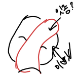 야 나 이빨 <b>위에</b> 잇몸 같은 게 올라와있어;;