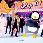 [방탄소년단] 그래 그럼 내가 <b>펭</b>.<b>수</b>한다⬆️이삐는 보라색염색해