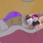 [방탄소년단] ⬇️보라염색 내가 겟 이삐는 상하의 올보라로 <b>입어</b>⬆️
