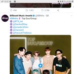 방탄 빌보드 탑 <b>듀오</b>/그룹상 후보