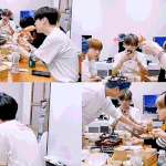 [방탄소년단] 이삐들 핫도그 먹었어?