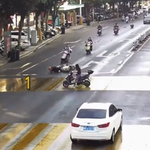 오토바이 <b>수난</b>시대 실시간바이크사고영상